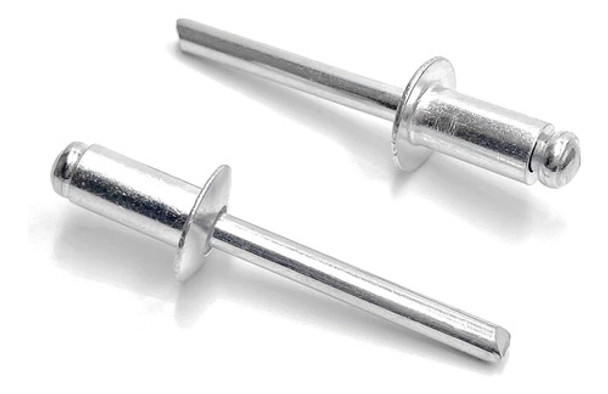 Remache Pop Rapidos Aluminio 3.5x10 Caja X1000 Un Ribot Rp 0
