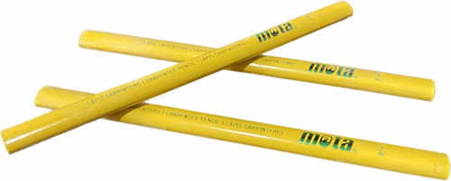 3 Lapiz Carpintero  18 Cm Mota Lp18 0