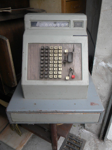 Caja Registradora Rodbell Antigua No Funciona 0
