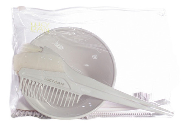 Lucydan Kit Coloración Bowl + Pincel + Peine + Extras 0