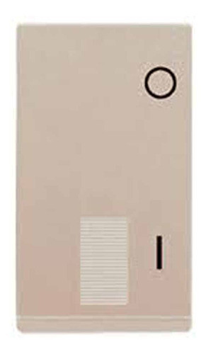 Modulo Llave Bipolar Linea Ave Conatel Color Bege 0