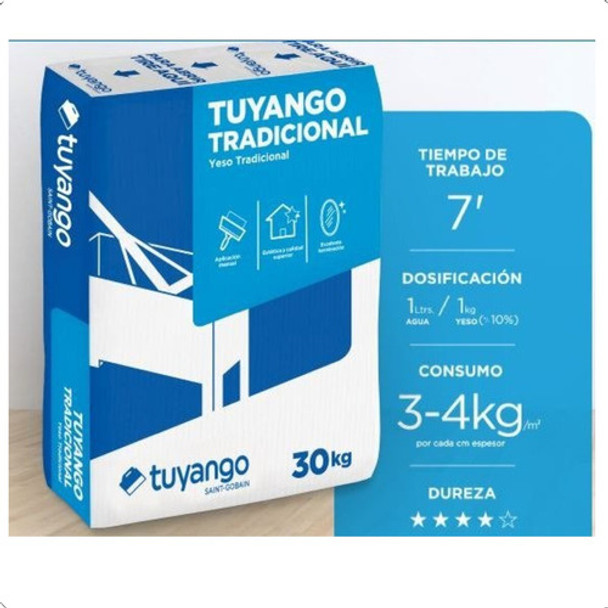 Yeso Tuyango X 30 Kg 0