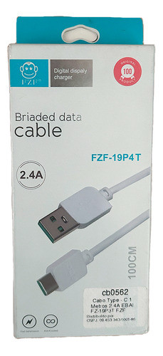 Cabo Usb Para Usb-c 1 Metro 0