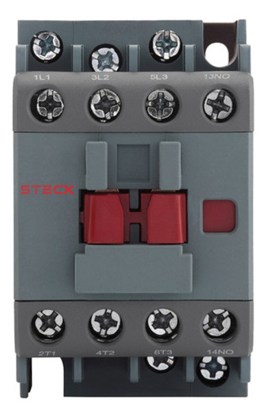 Contactor Tripolar 3x18a Bobina 220v 1na Steck Sk118a10m 0