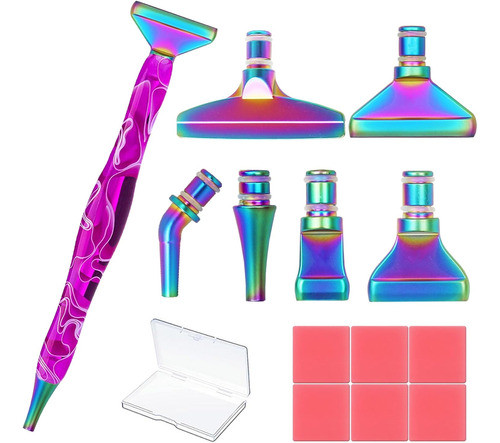 Herramientas Para Pinturas De Diamante 14 Pcs Acero Inox._03 0