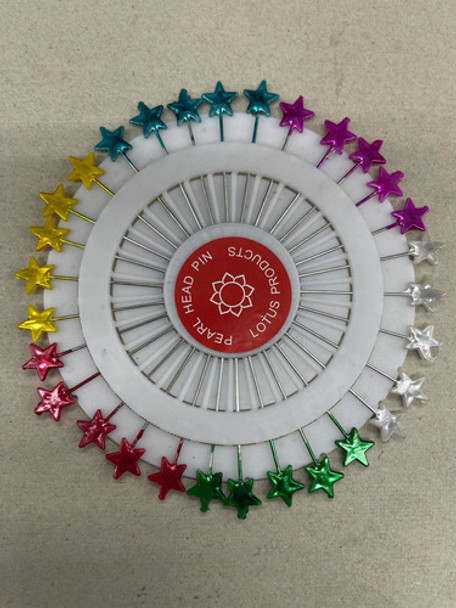 Alfileres Largos Estrellas De Colores Rueda 30 Unidades 0 Alfileres Largos Estrellas De Colores Rueda 30 Unidades 0