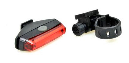Luz Bicicleta Trasera 4spts Cob Con Pilas 0