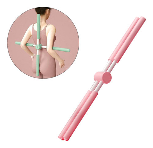 Barra De Pilates Palo Yoga Corrector De Postura Elongación 0