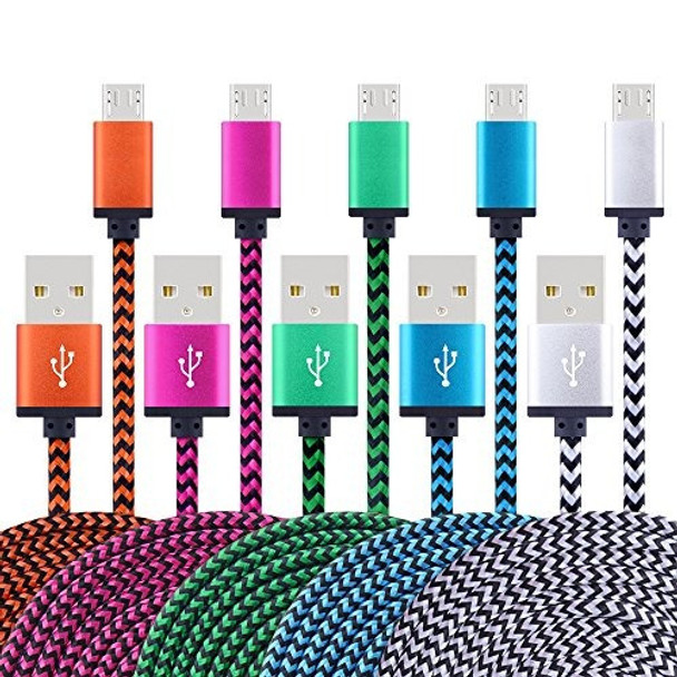 Cable Usb Android, Maxmall Premium 5-pack Extra Long 6ft / 2 0