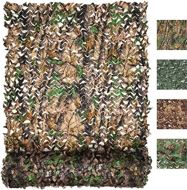 Red De Camuflaje Para Camping De Hojas Bionicas (1.5m X 2m) 0