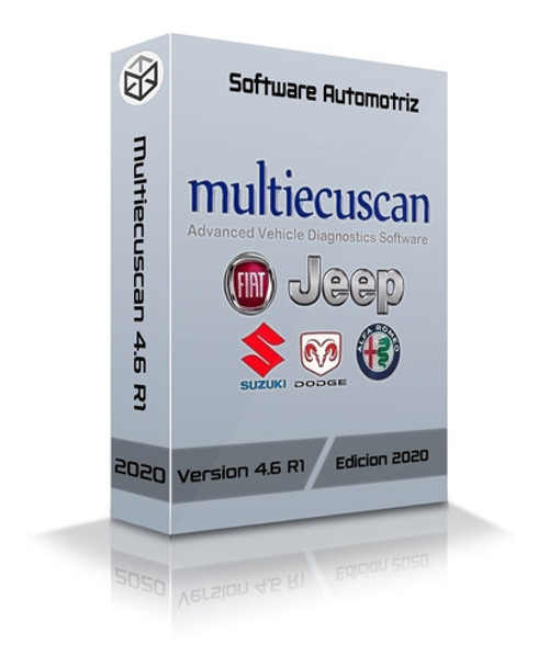 Multiecuscan 4.6 2020 Soft Scanner  (fiat Jeep Alfa Romeo) 0