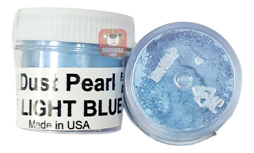 Colorante Polvo Perlado Light Blue Pearl King Dust 4g 0