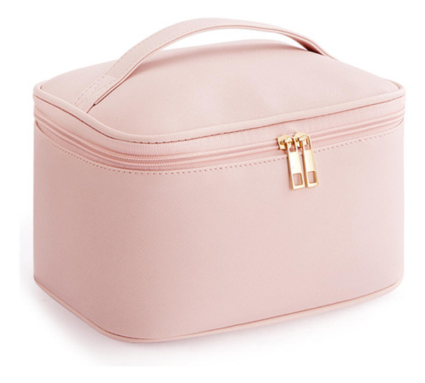 Neceser Bolso Porta Cosmeticos Organizador Grande Rosa 0