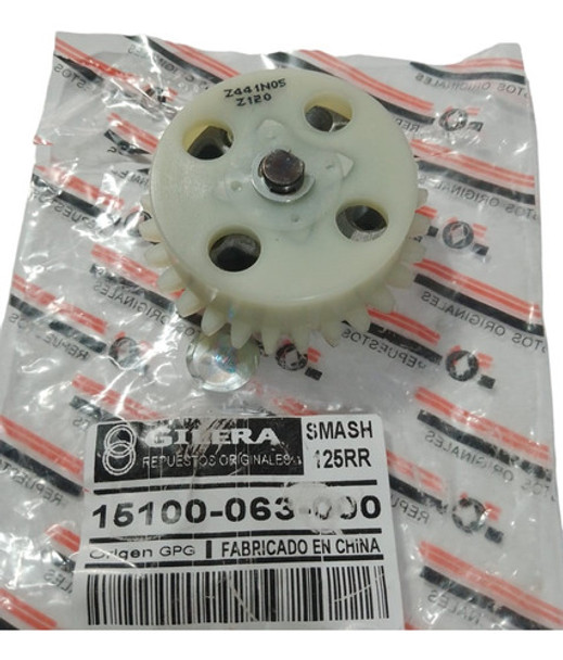 Bomba Aceite Gilera Smash 125 R Original Pr Motos 0