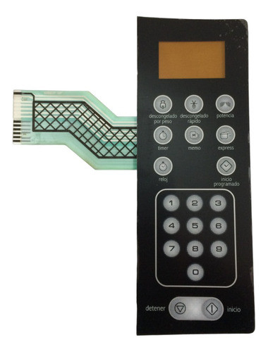 Panel Membrana De Microondas P/ Whirlpool Wmd20ss 0