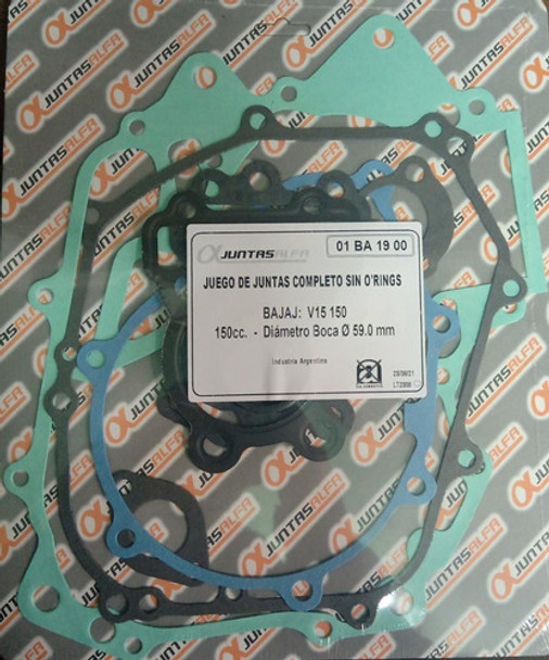 Juego De Juntas Completo Bajaj V 15 - Bmd Motos 0
