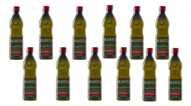 Pack X12 Aceite De Oliva Oliovita Mediterraneo Pet 500 Ml 0