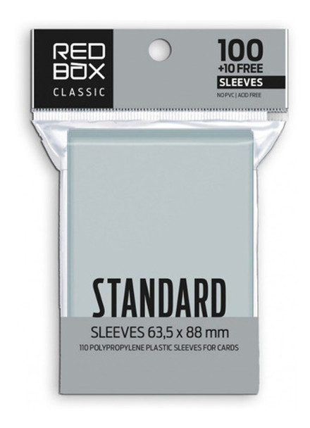 Folios Protectores Standard 63.5x88 110 Un Red Box - Magic Z 0