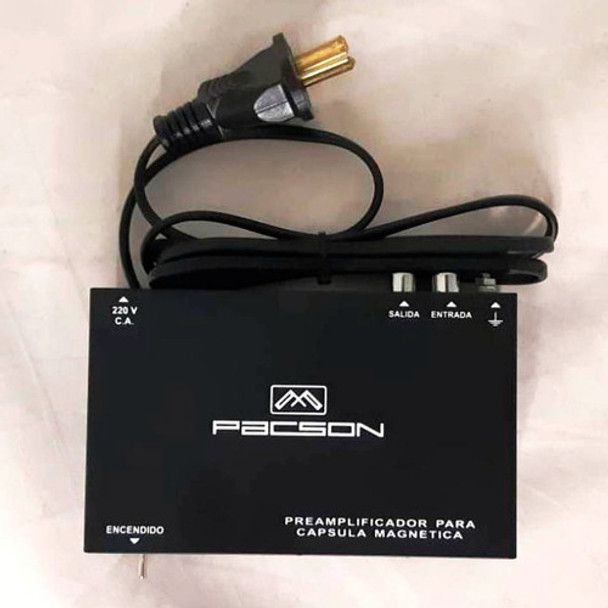 Preamplificador Bandeja Tocadiscos Capsula Cerámica - Pacson 0