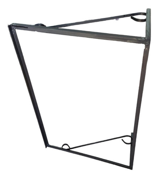 Alero De Hierro Con Vidrio Con Alambre 50x120cm Consulte 0