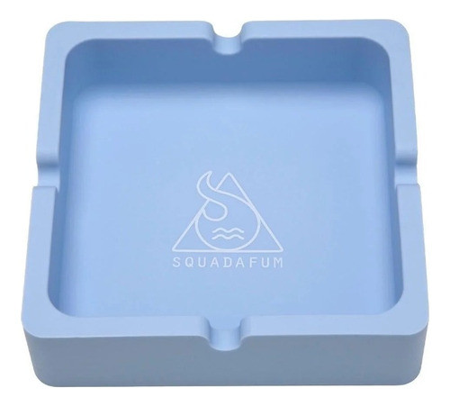 Cenicero Squadafum Cuadrado Silicona Original Colores Varios 0