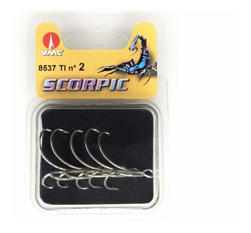 Anzuelos Triples Vmc Scorpic Surset #2 X 5 Unid. / 3x Strong 0