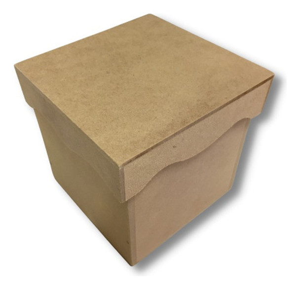 Caja Mdf 5mm Tapa De Encastre Con Bolado 12x12x12cm 0 Caja Mdf 5mm Tapa De Encastre Con Bolado 12x12x12cm 0