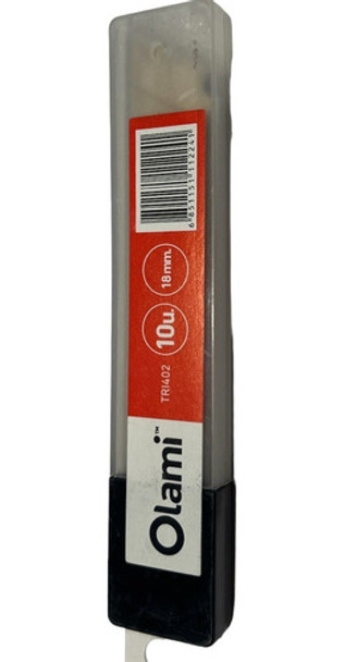 Repuesto Cutter 18mm Trincheta Cortante Ancho Tubo X 10 Un 0 Repuesto Cutter 18mm Trincheta Cortante Ancho Tubo X 10 Un 0