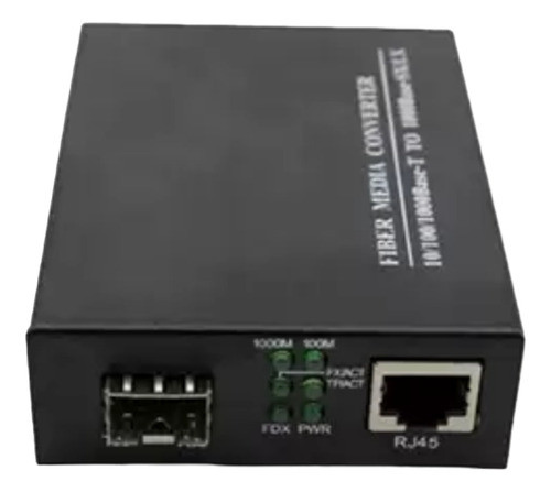 Convertidor De Medios De Fibra Óptica 1gb 0