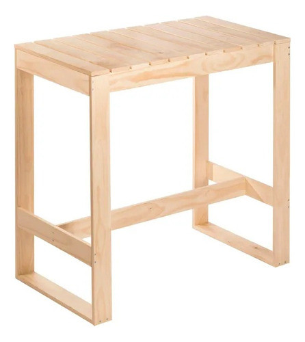 Mesa Alta Desayunador En Madera Rd 0