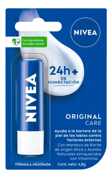 Nivea Protector Labial Original Care Bálsamo Humectante 0