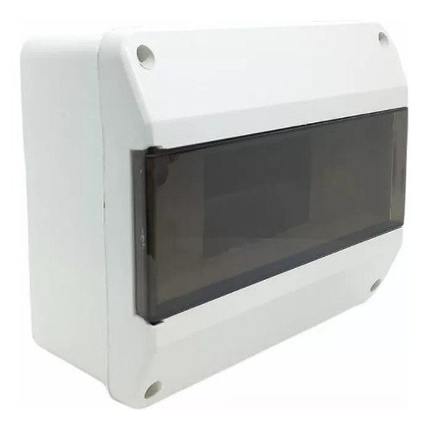 Caja Tablero Para Térmica Aplicar 8 A 12 Boca Módulo Din Pvc 0