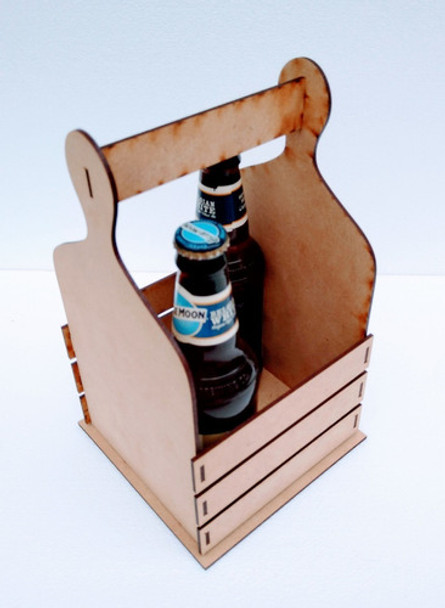 Cajón Porta Botellas Fibrofacil Día Del Amigo Regalo X 10 0