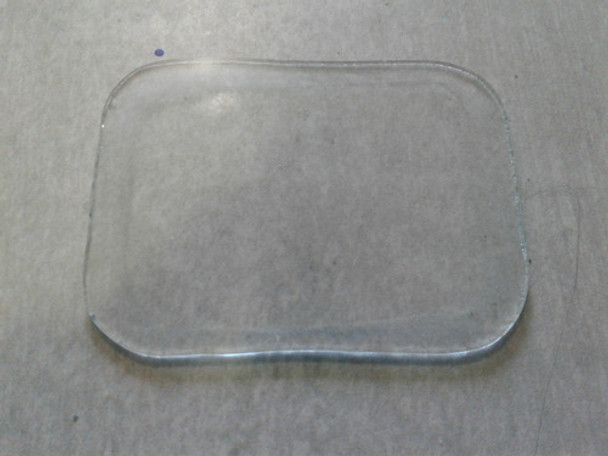 Recorte Vidrio 80x59x2mm Bordes Redondeados Usado 0