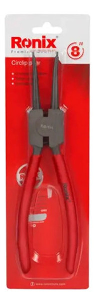 Pinza Para Seguros Recta 7´´ Ronix Rh-1727 G P 0 Pinza Para Seguros Recta 7´´ Ronix Rh-1727 G P 0
