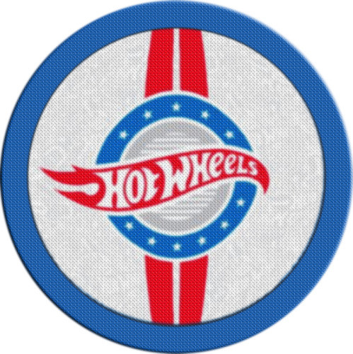 Parche Termoadhesivo Escudo Hot Wheels 01 0