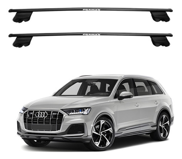 Barras De Techo Eqmax Beta Acero Audi Q7 2021-2023 Negro 0 Barras De Techo Eqmax Beta Acero Audi Q7 2021-2023 Negro 0