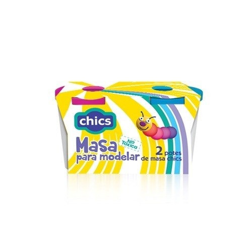 Masa Para Moldear Modelo 2 Potes Chics Antex 0