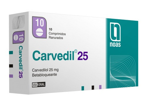 Carvedil 25 Mg  30 Comp 0
