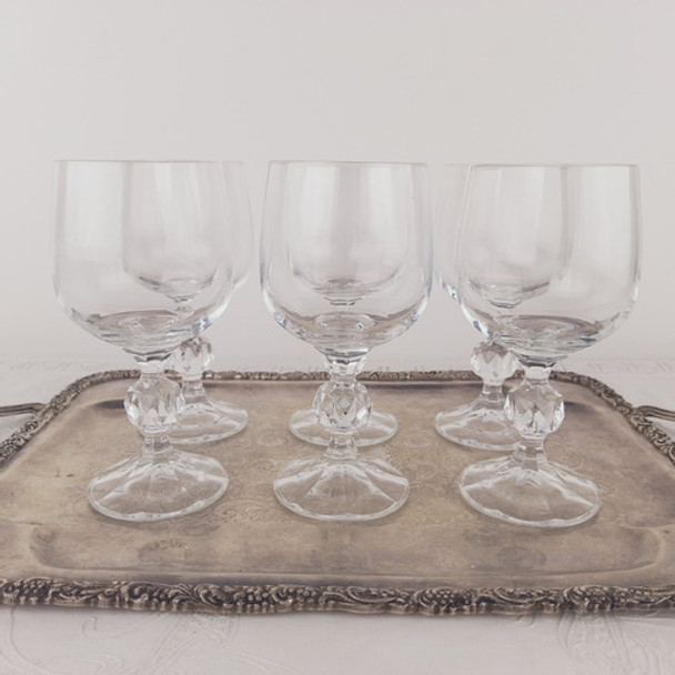 Copas De Cristal Bohemia Para Vino Antiguas En Caja Vealas 0 Copas De Cristal Bohemia Para Vino Antiguas En Caja Vealas 0