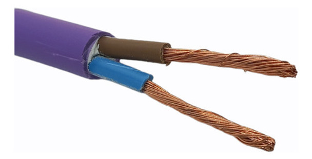 Cable Subterraneo Bipolar 2 X 6 Mm Rollo X Metro 0