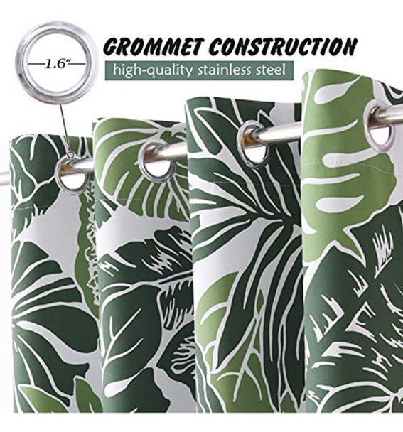 Nicetown Cortinas Con Estampado De Oscurecimiento Para Habit 1 Nicetown Cortinas Con Estampado De Oscurecimiento Para Habit 1