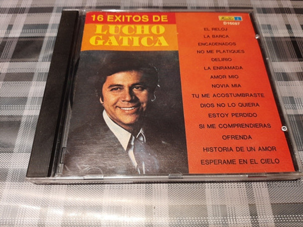 Lucho Gatica - 16 Éxitos Boleros - Cd Colombiano - Impecabl 0 Lucho Gatica - 16 Éxitos Boleros - Cd Colombiano - Impecabl 0