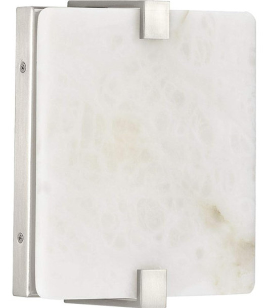 Progress Lighting Led Alabaster Stone Brushed Nickel Ada Wal 0