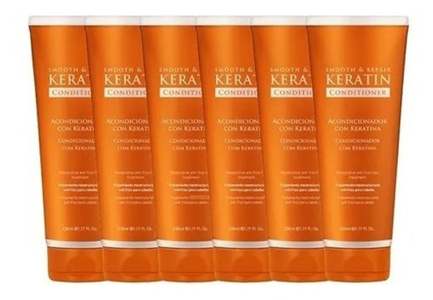 Shampoo Keratina Cabellos Dañados 230ml- Fidelité Kit X 6 0 Shampoo Keratina Cabellos Dañados 230ml- Fidelité Kit X 6 0