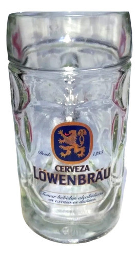 Jarra Cerveza Vidrio Grueso 0