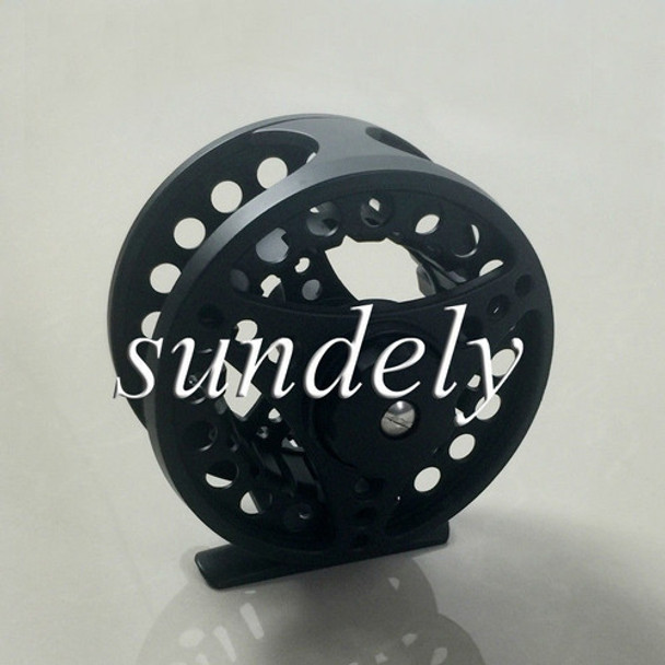 Carrete De Pesca Con Mosca Sundely Aluminio Negro 5/6 Mm 85 0 Carrete De Pesca Con Mosca Sundely Aluminio Negro 5/6 Mm 85 0