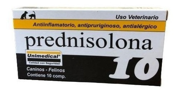 Prednisolona 10 Antialergico Unimedical X 10 Comprimidos 0