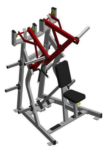 Plano Para Maquina De Gym. Remo Bajo Hammer Strength 0