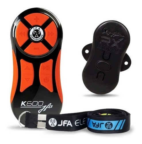 Controle Longa Distancia Jfa K600 Preto/laranja 600 Mts 0